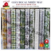 Decal Dán Kính , Giấy Đề Can Dán Kính Mờ Cửa Sổ Phòng Khách Đẹp Chống Nắng Đẹp Giá Rẻ 90X50Cm