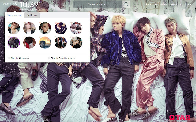 BTS RM & J Hope Wallpapers HD Theme
