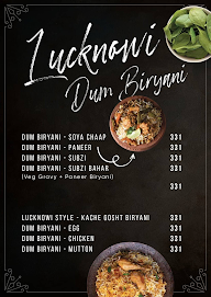 Dumb Biryani menu 2