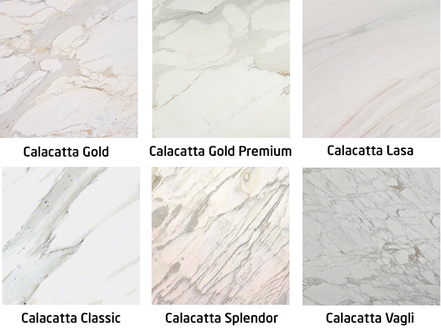 các loại Đá Marble Callacata Tự Nhiên