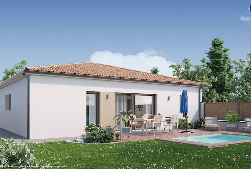  Vente Terrain + Maison - Terrain : 532m² - Maison : 90m² à Saint-Vincent-de-Paul (40990) 