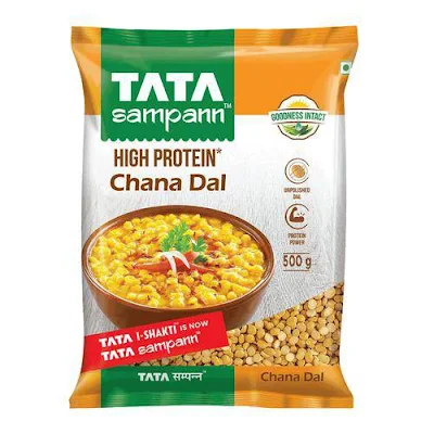 Tata Sampann Unpolished Kala Chana - 500 gm