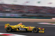 Ralf Schumacher in the Jordan 198.