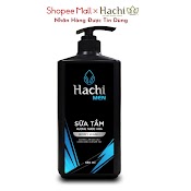 Sữa Tắm Nam Hương Nước Hoa Body Wash Hachi Men Khử Mùi Làm Sạch Sâu 650Ml