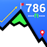 Altimeter GPS Meter Altitude icon