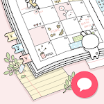 Cover Image of Download 레비 다이어리 - 카카오톡 테마 1.0.2 APK