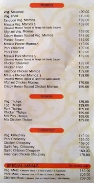Momo's Point menu 2
