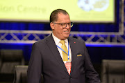 Safa president Danny Jordaan all smiles after winning the presidential election at Sandton Convention  Centre in Joburg on Saturday.