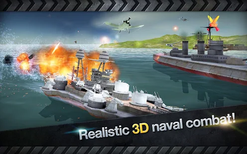  WARSHIP BATTLE:3D World War II – Vignette de la capture d'écran  