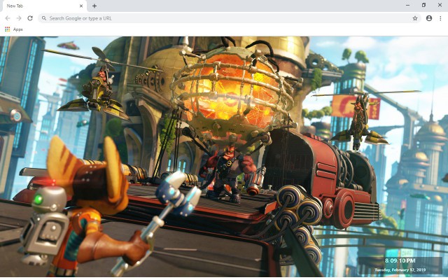 Ratchet and Clank New Tab