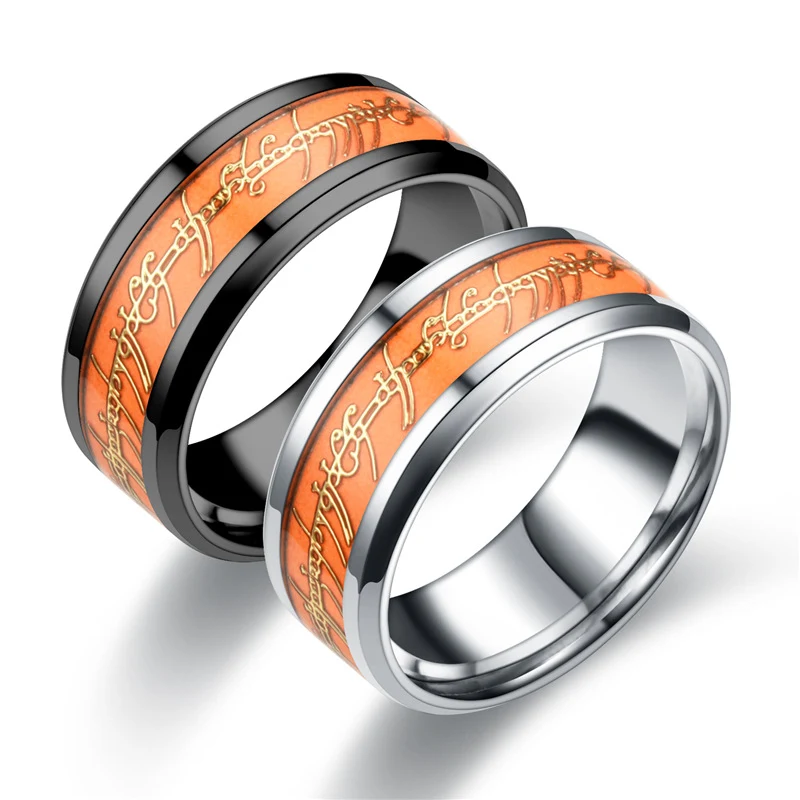 Bague Lumineuse en Acier Inoxydable pour la Mode Illuminez vos Soirées Design Élégant et Durable Accessoire Tendance Cadeau Idéal
