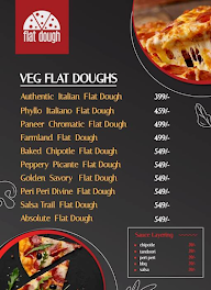 Flat Dough Pizzeria menu 1