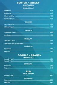 Waves Bar & Lounge, Ramada menu 1