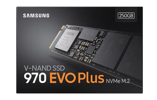 SSD Samsung 970 EVO PLUS 250GB NVMe M.2 (MZ-V7S250BW)_4