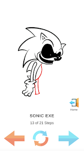 How to Draw Sonic.EXE - Really Easy Drawing Tutorial