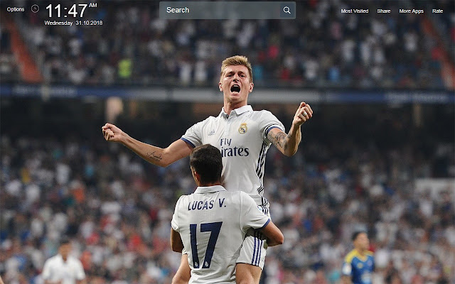 Toni Kroos Wallpapers Theme New Tab