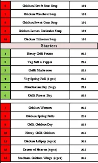 Ding's Chinese Kitchen menu 2