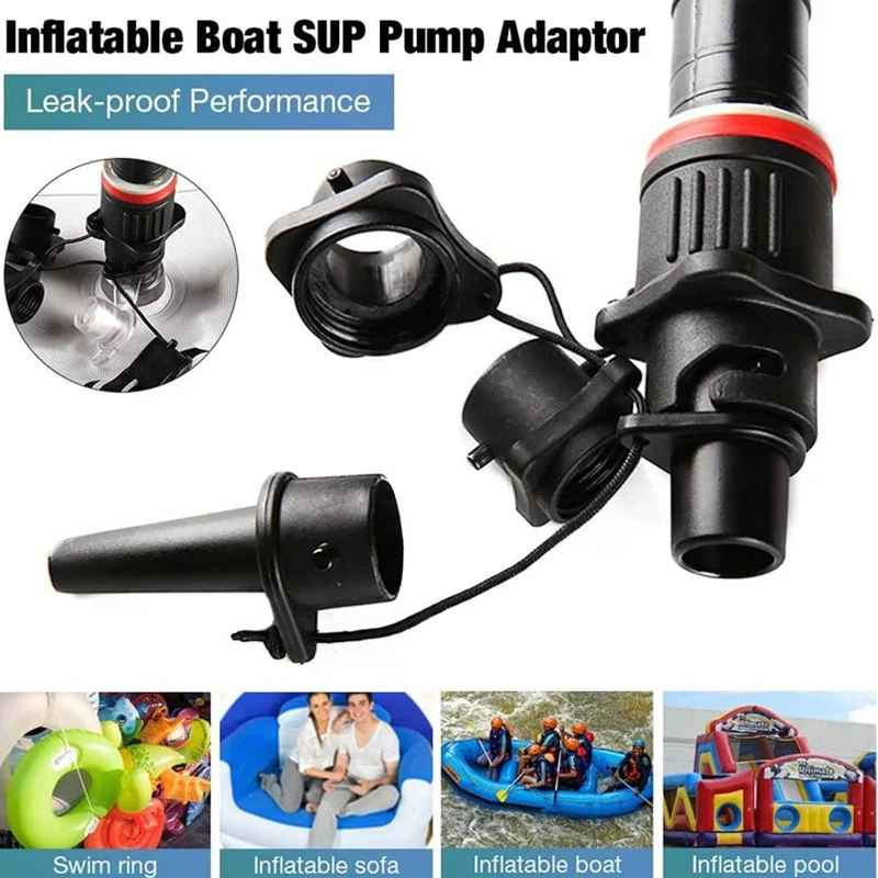 Title 3, SUP Paddle luchtventiel adapter, huid roeiconne...