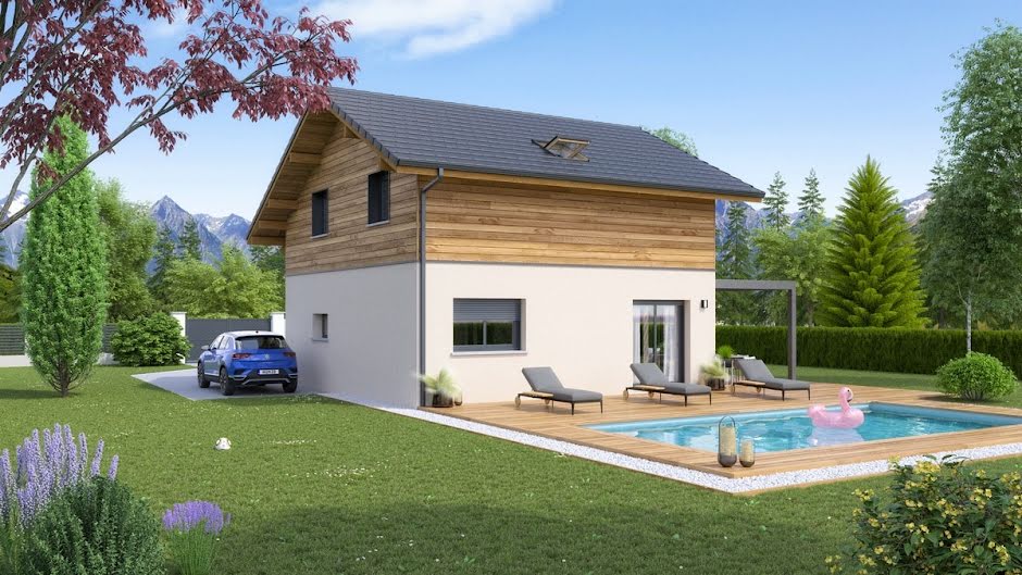 Vente maison neuve 5 pièces 88 m² à Magland (74300), 378 118 €