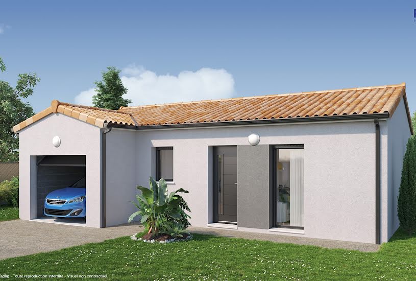  Vente Terrain + Maison - Terrain : 420m² - Maison : 91m² à Seyresse (40180) 