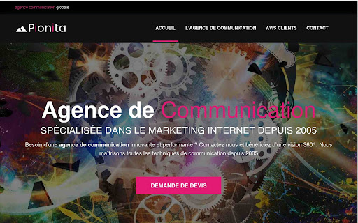 Agence de communication Pionita