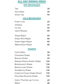 Thyme Pass Food menu 4