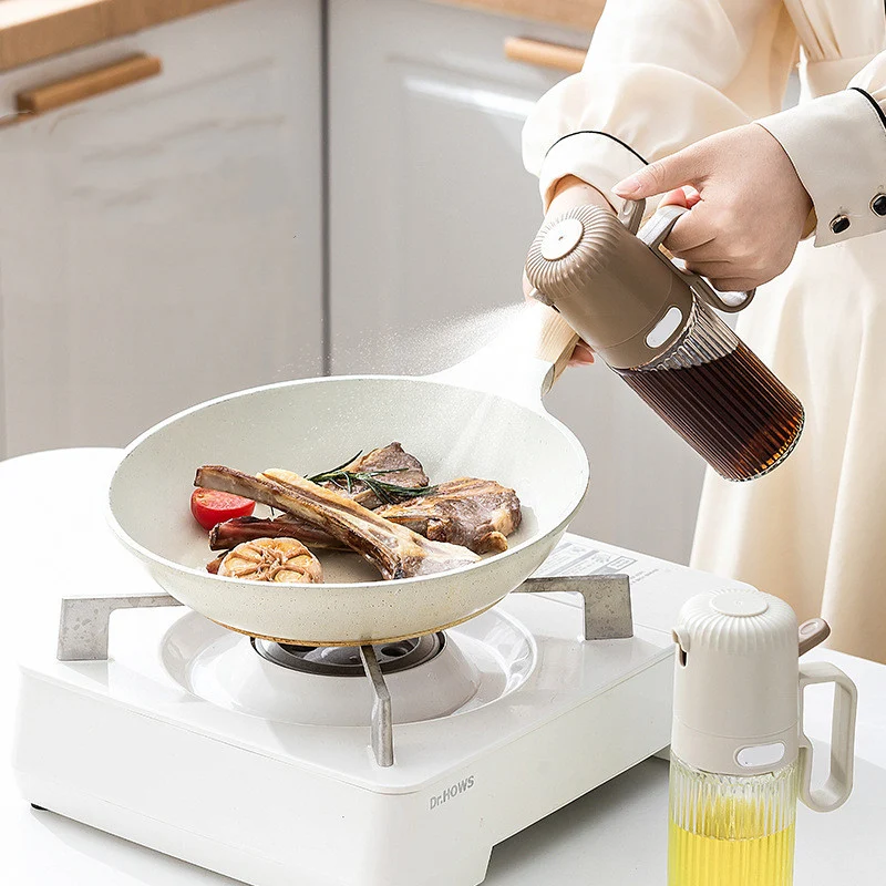 Borrifador para Air Fryer Tipo Prensa Acessórios de cozinha, cozinhe de forma mais saudável com menos óleo, fácil de usar e limpar.
