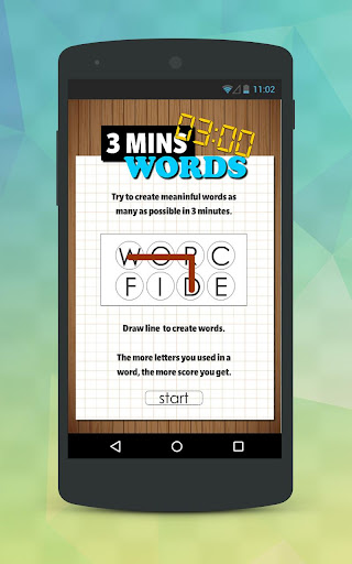 3 Minutes Word Finder