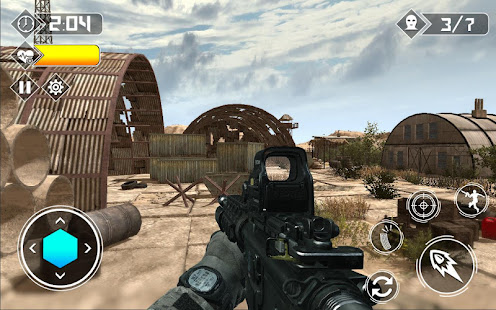 Combat Strike CS: Counter Terrorist Attack FPS 1.0.0 APK + Мод (Бесконечные деньги) за Android