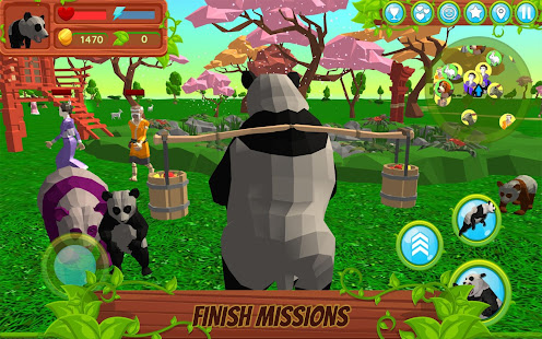 Panda Simulator  3D – Animal Game(圖2)-速報App