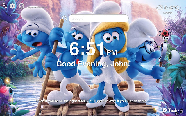 Smurfs Wallpaper 2019 Tab Theme