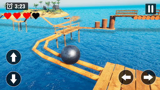 Screenshot Rolling Ball - Sky Escape 3D