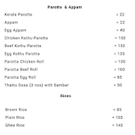 Grand Kerala Resto menu 1