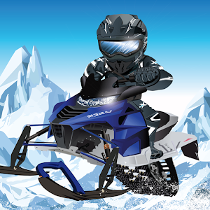 Snowmobile Hill Racing logo