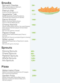 Healthy Monk Cafe menu 3