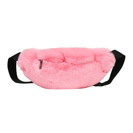 Title 9, One shoulder Messenger Bag with fluffy chest. C...