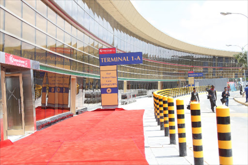 IMPRESSIVE: The new terminal 1A of JKIA that will be used by Kenya Airways and its Sky Team partner airlines.