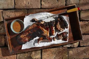 Hot Sticky Finger Plum Pork Spareribs