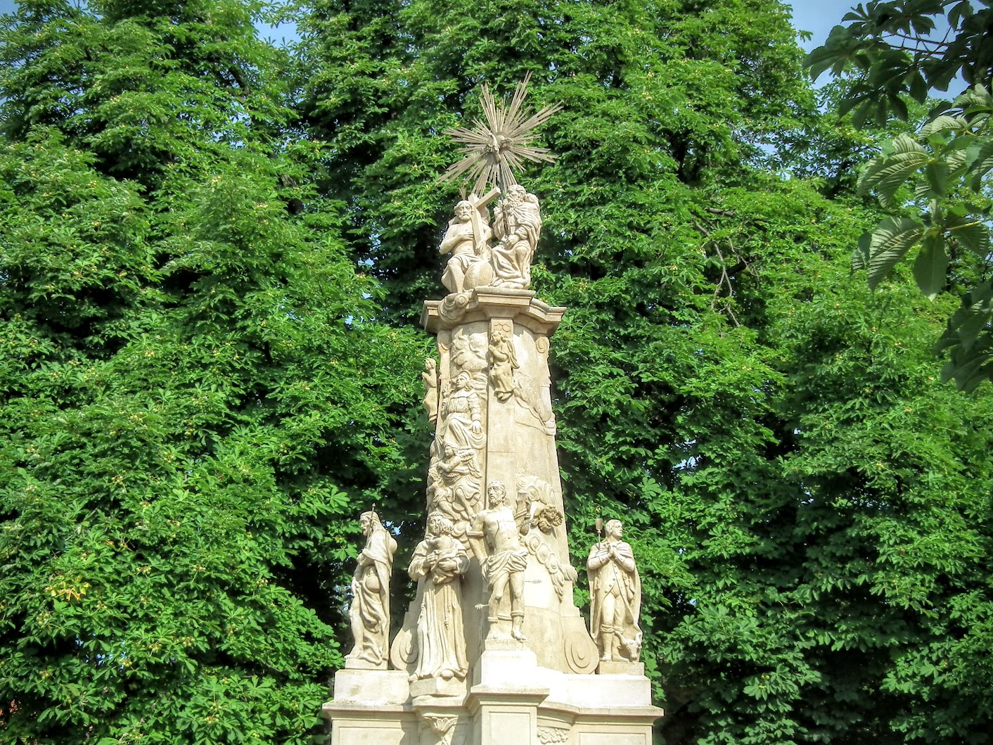 Pécsvárad - Szentháromság-szobor