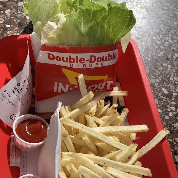 Gluten-Free Fries at In-N-Out Burger