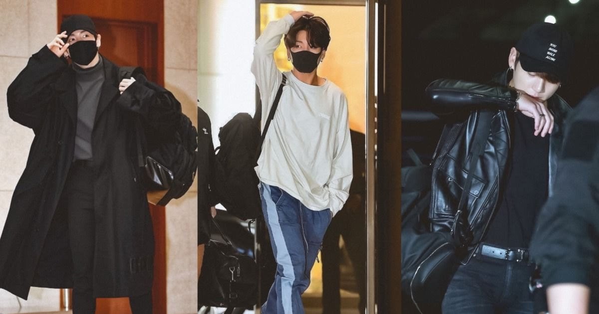 JUNGKOOK AT THE AIRPORT 💞  Bts jungkook, Jungkook, Fashion