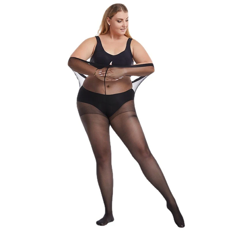 Dames panty's in grote maten, dun, rekbaar en ademend voor optimaal comfort. Ideaal voor dagelijks gebruik, lichtgewicht en comfortabel.