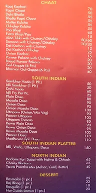 Madhuvan Sweets & Restaurant menu 3