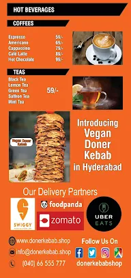 Doner Kebab menu 4