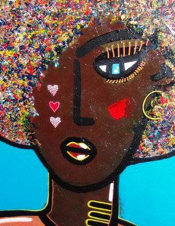 tableau acrylique barre virginie
