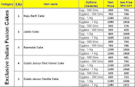 The Dessert Heaven - Pure Veg menu 3