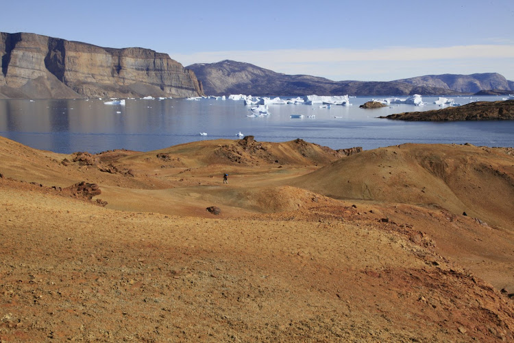 Visit Disko Bay, Greenland on a Hurtigruten cruise.