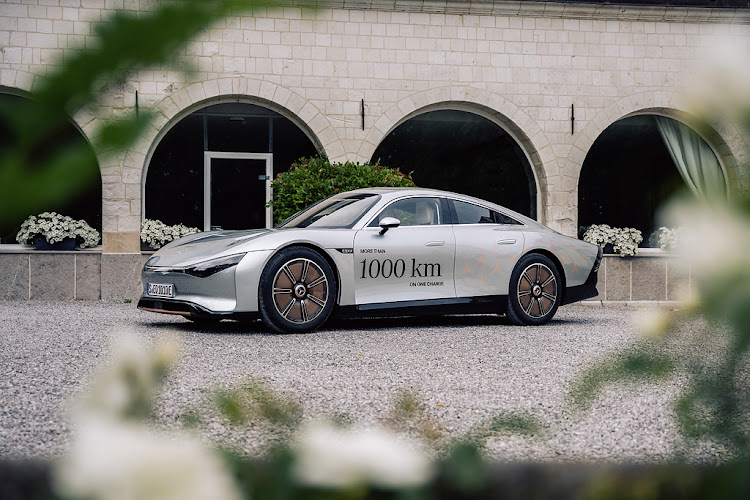 The Mercedes Vision EQXX has made headlines with its ability to travel over 1,000km on a single charge, but smaller batteries mean cheaper prices and therefore more people can afford EVs. Picture: SUPPLIED