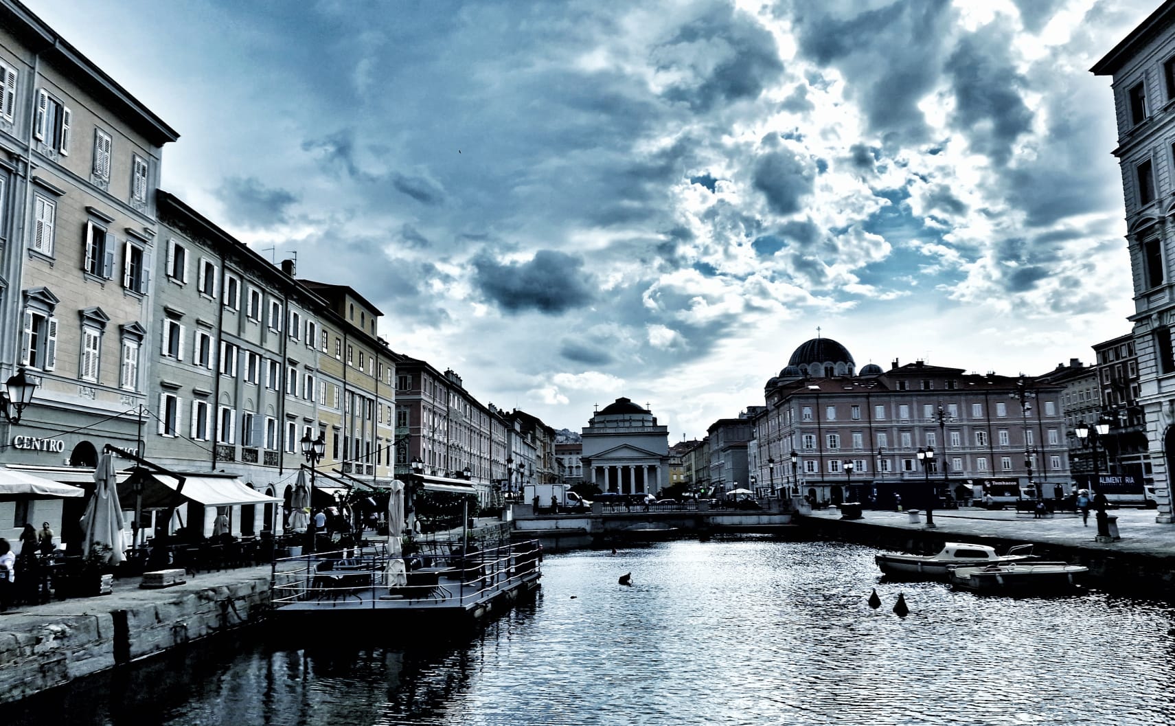 Trieste - Nuvole sul Canale di Eklik