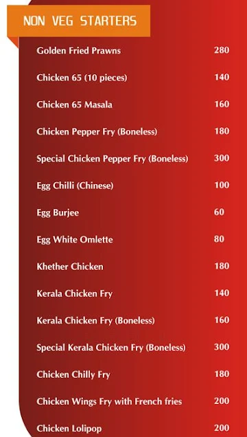 Kuttanadu menu 